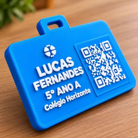 Placa de Identificação Escolar